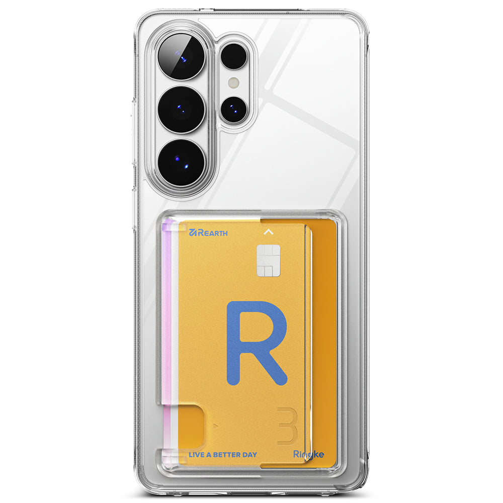 Case for Samsung Galaxy S26 Ultra S948, Ringke, Fusion Card, Transparent