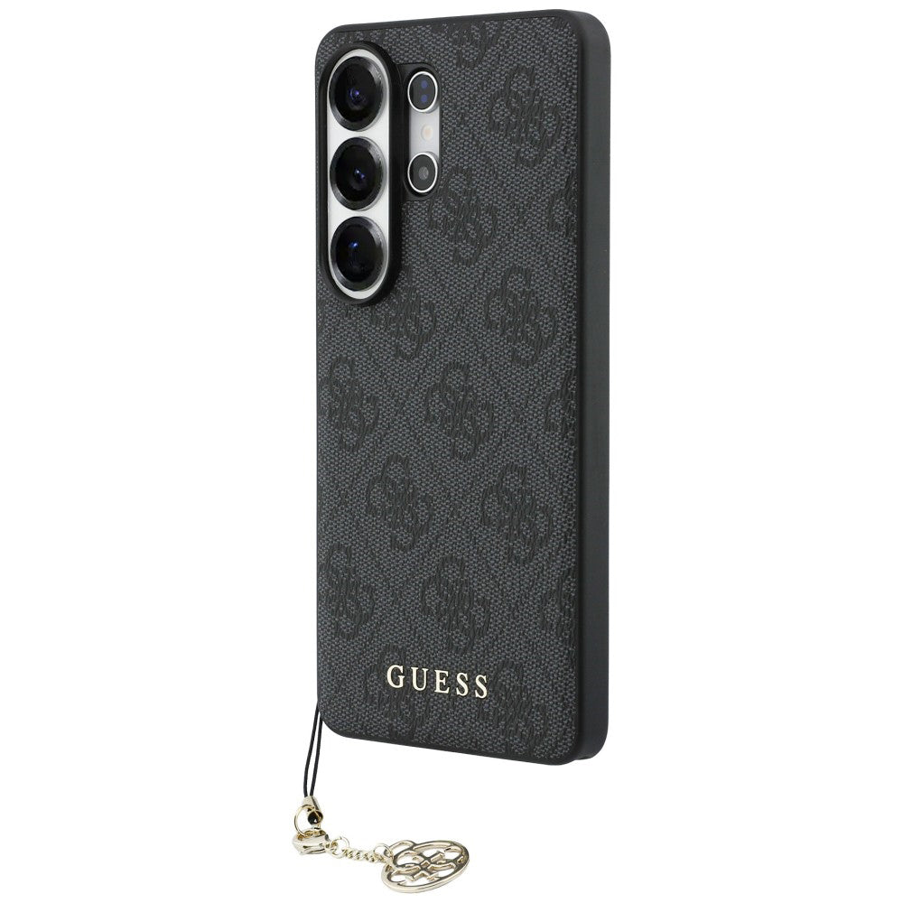 Case for Samsung Galaxy S26 Ultra S948, Guess, 4G Classic Logo Charm, Black