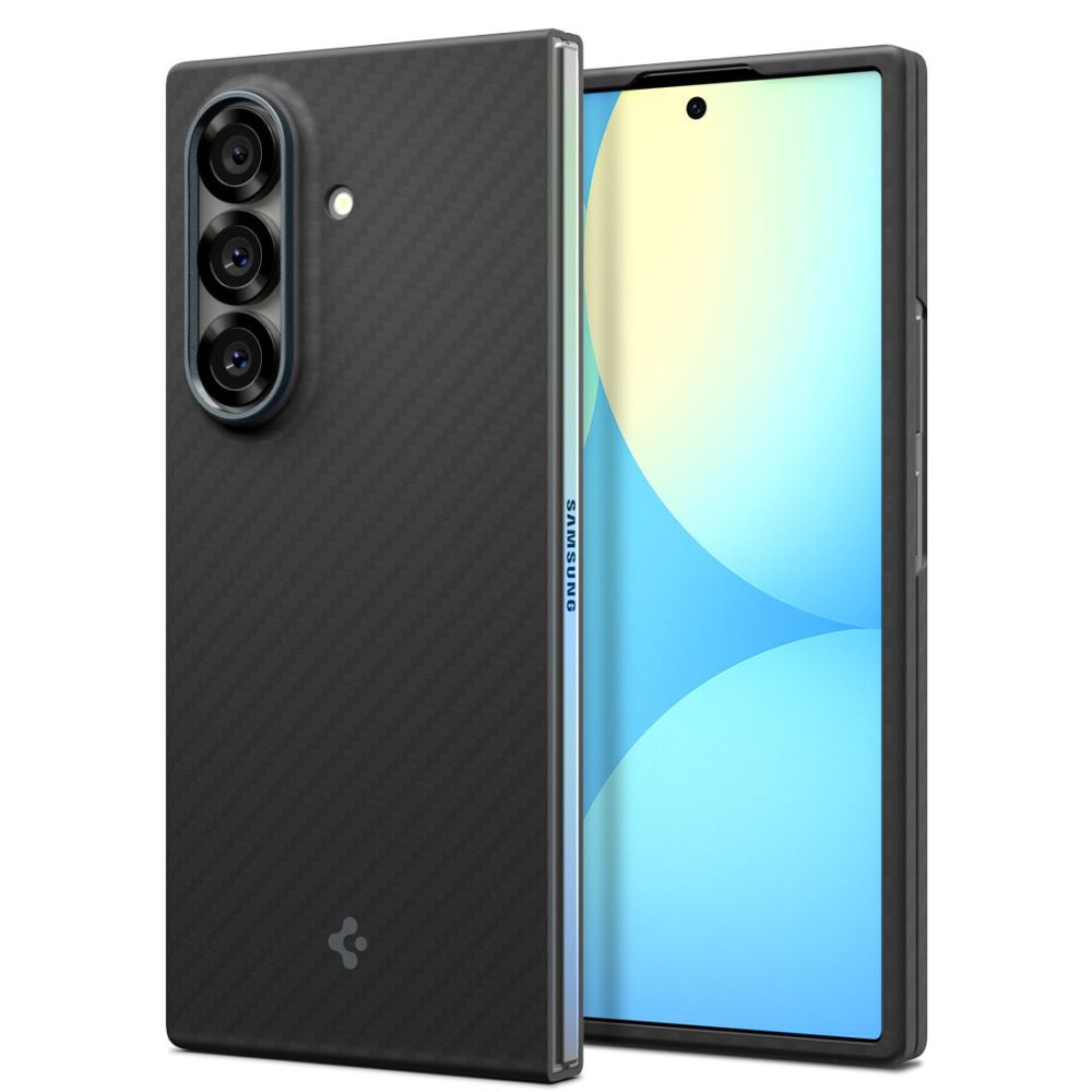 Case for Samsung Galaxy Z Fold7 F966, Spigen, Air Skin, Black ACS09555