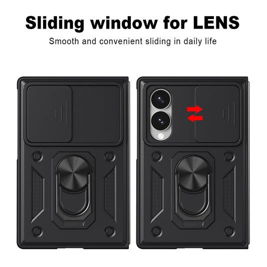 Case for Samsung Galaxy Z Fold8 F971, Techsuit, CamShield, Gold