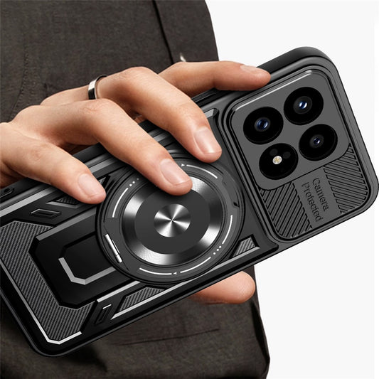 Case for Xiaomi Poco F8 Pro, Techsuit, RuggedCam, Blue