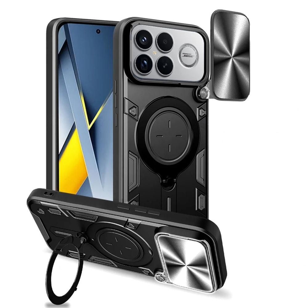 Case for Xiaomi Poco F8 Ultra, Techsuit, CamGuard Pro, Black
