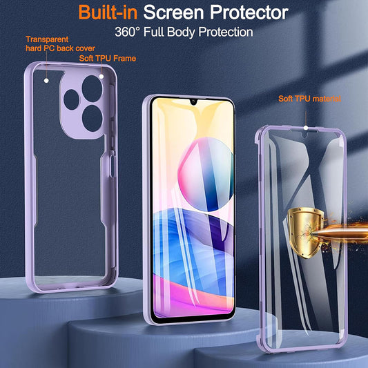 Case for Xiaomi Poco M6 4G / Redmi 13, Techsuit, ColorVerse 360, Black