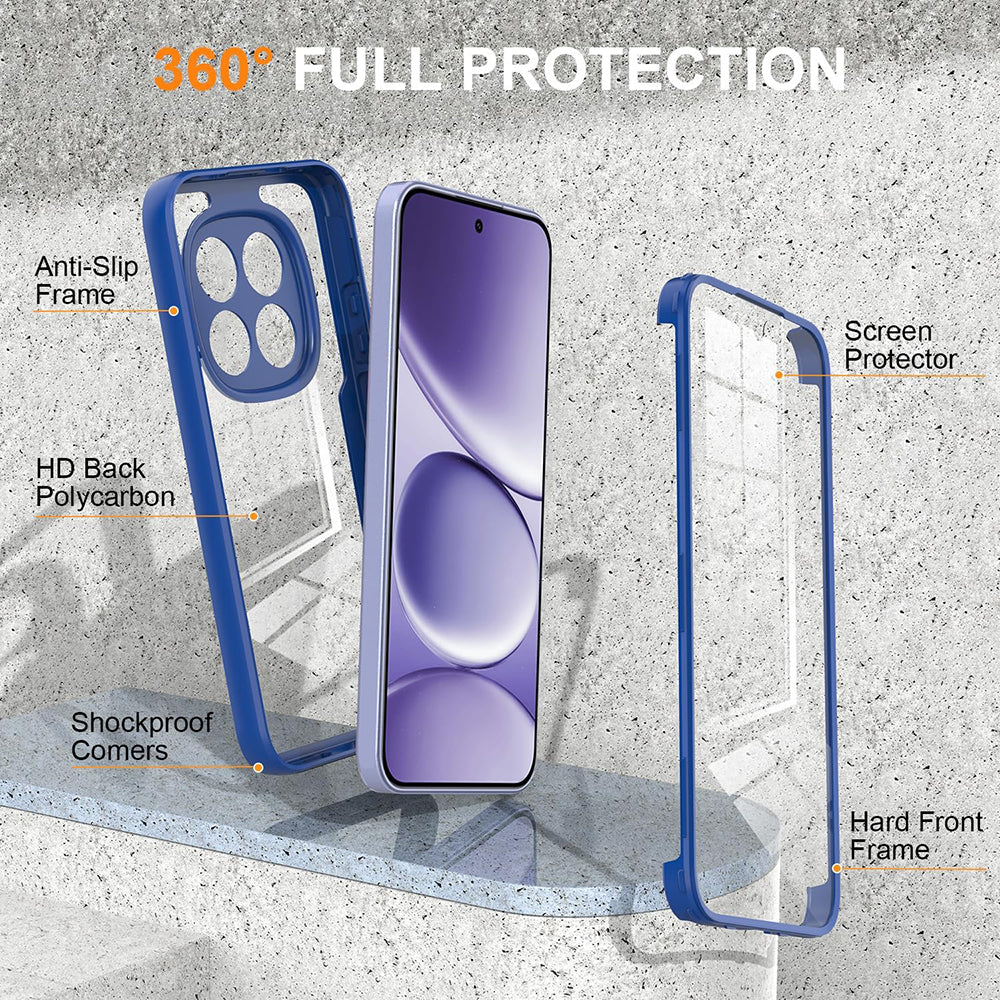 Case for Xiaomi Poco M8 Pro / Redmi Note 15 Pro+ 5G, Techsuit, ColorVerse 360, Blue
