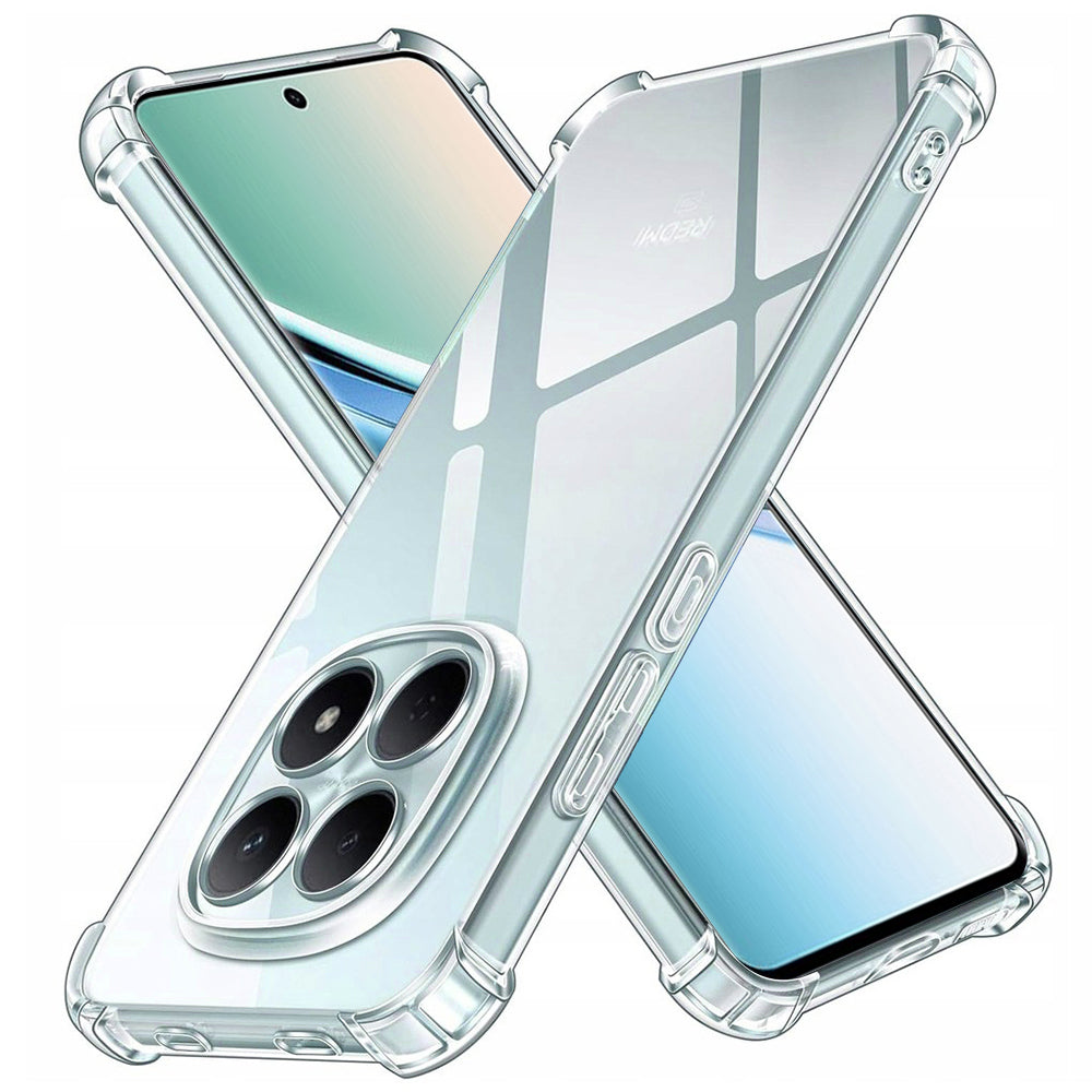 Case for Xiaomi Poco M8 / Redmi Note 15 5G / Note 15 4G, Techsuit, Shockproof Clear, Transparent