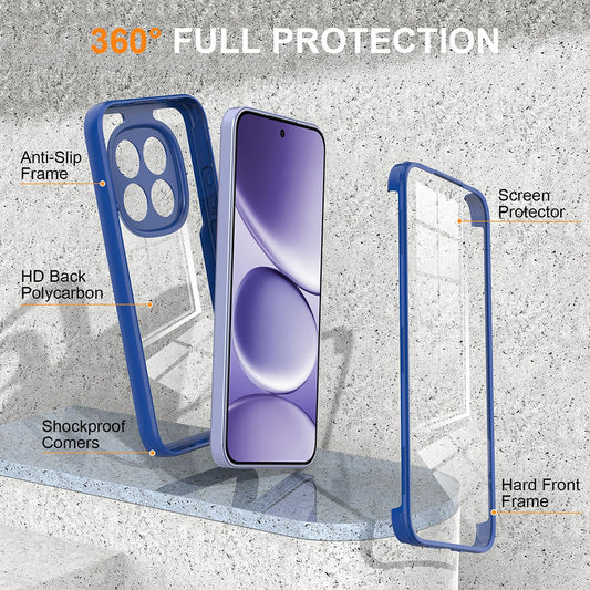 Case for Xiaomi Poco X8 Pro Max, Techsuit, ColorVerse 360, Blue
