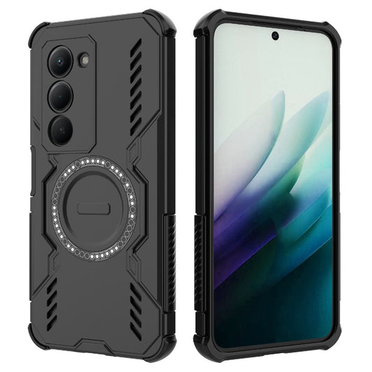 Case for Xiaomi Redmi 15 5G / 15 4G, Techsuit, ArmorMag, Black