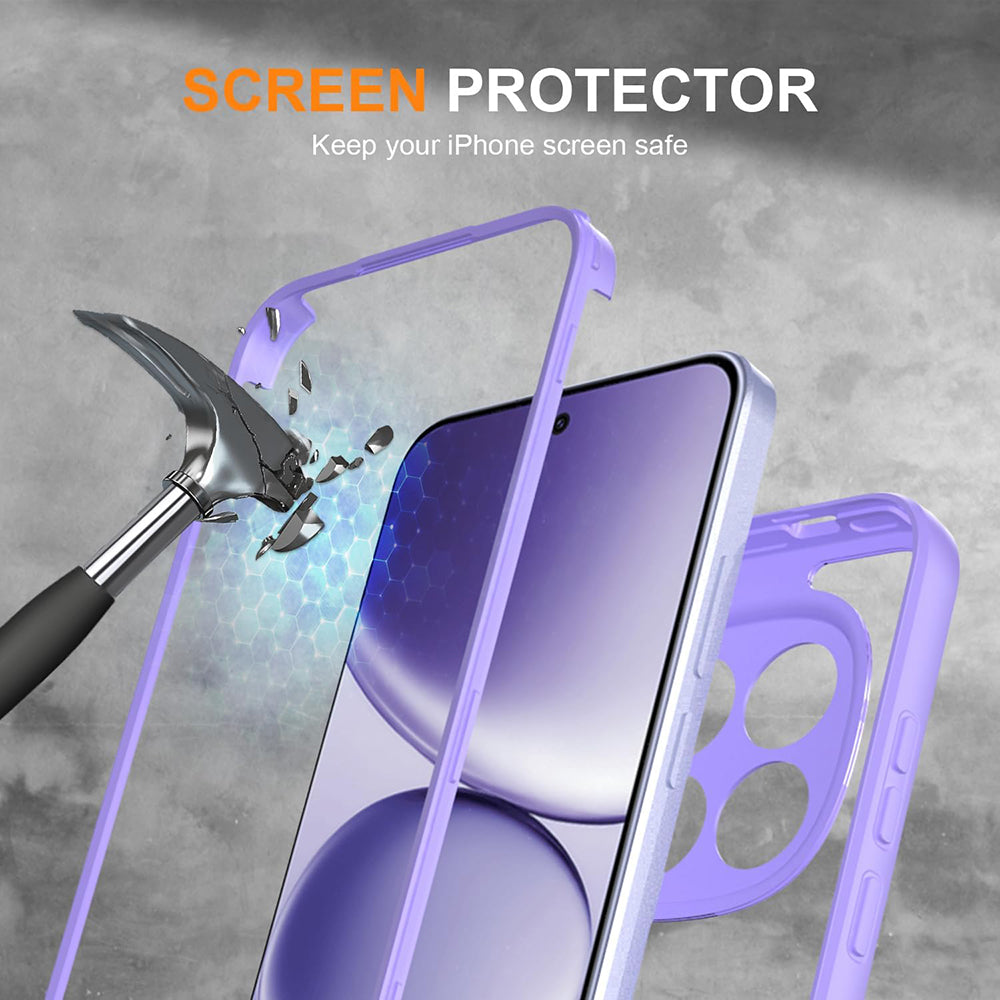 Case for Xiaomi Redmi Note 15 Pro 5G, Techsuit, ColorVerse 360, Pink