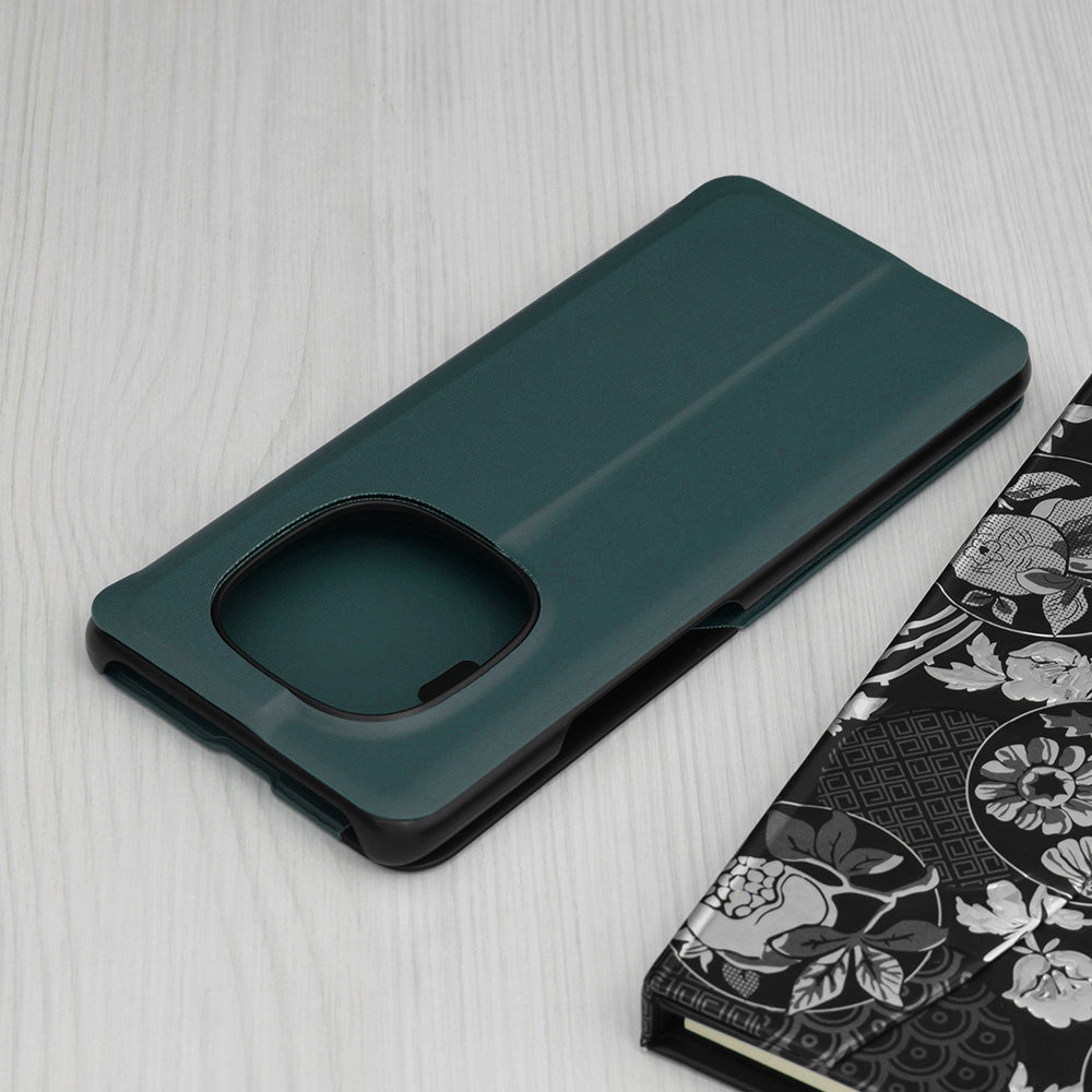 Case for Xiaomi Redmi Note 15 Pro 5G, Techsuit, eFold, Dark Green
