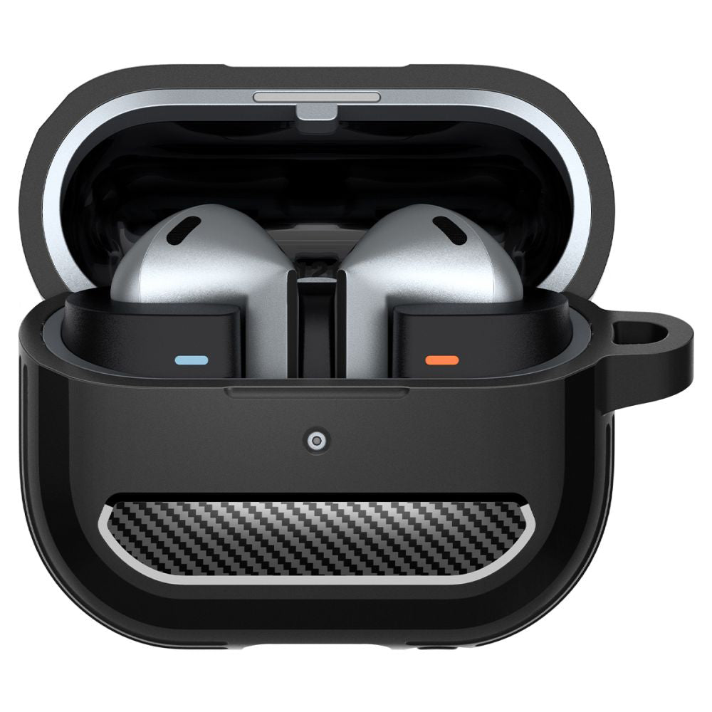 Spigen Rugged Armor Case for Samsung Galaxy Buds3 FE / Buds3 Pro / Buds3, Black ACS08330