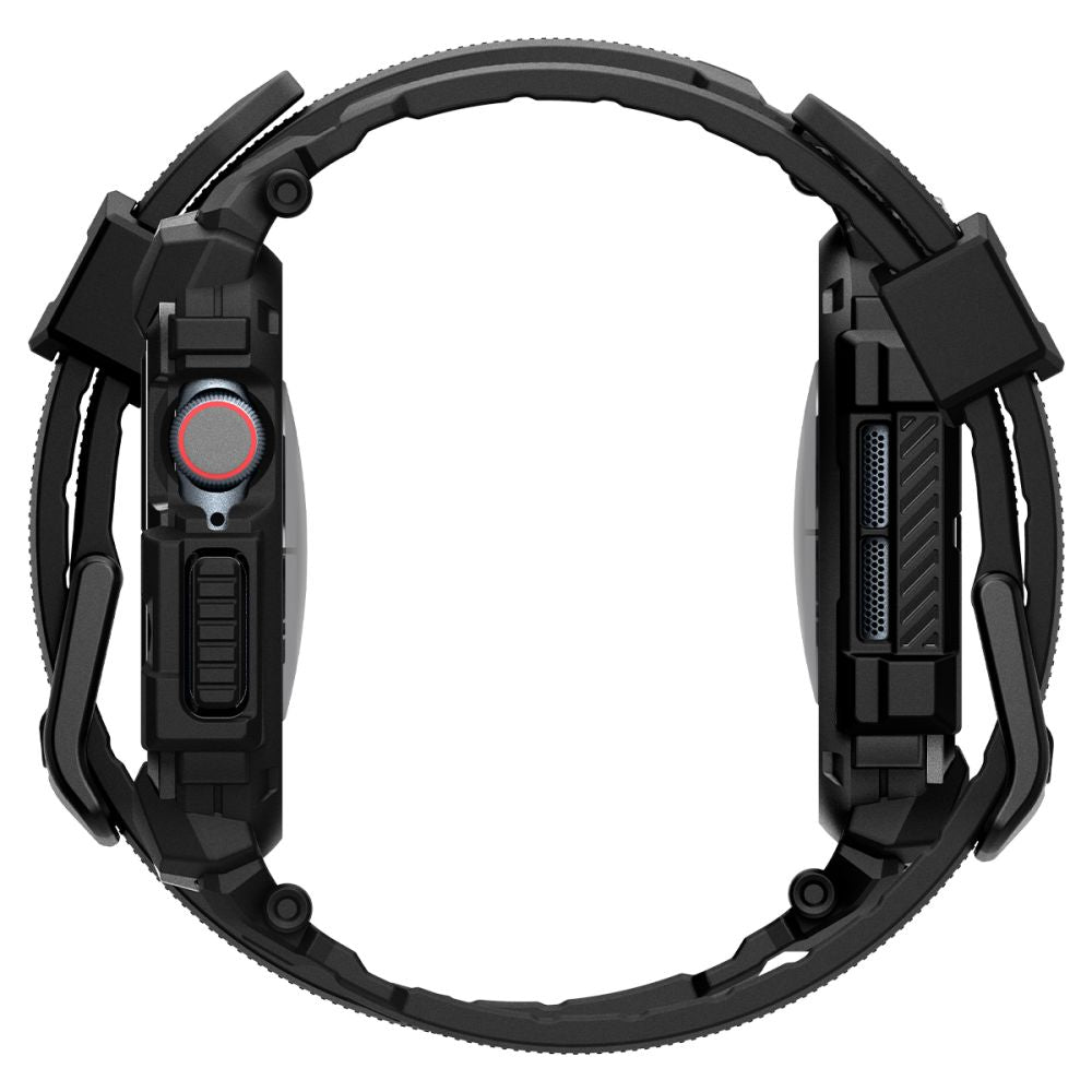 Spigen Rugged Armor Pro Case for Apple Watch Series 10 42mm, Matte Black ACS08591