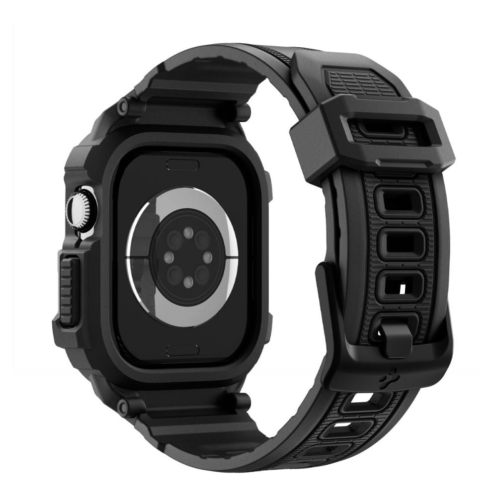 Spigen Rugged Armor Pro V2 Case for Apple Watch Series 10 / 11 42mm, Matte Black ACS10494