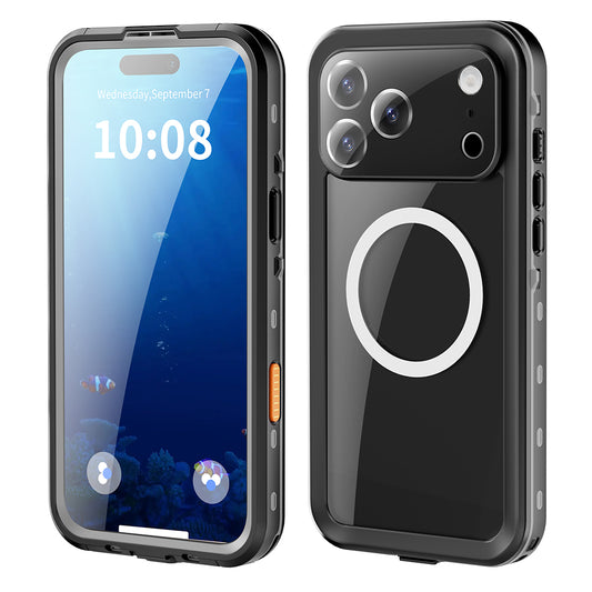 Waterproof Case for Apple iPhone 17 Pro Max, ShellBox, Black