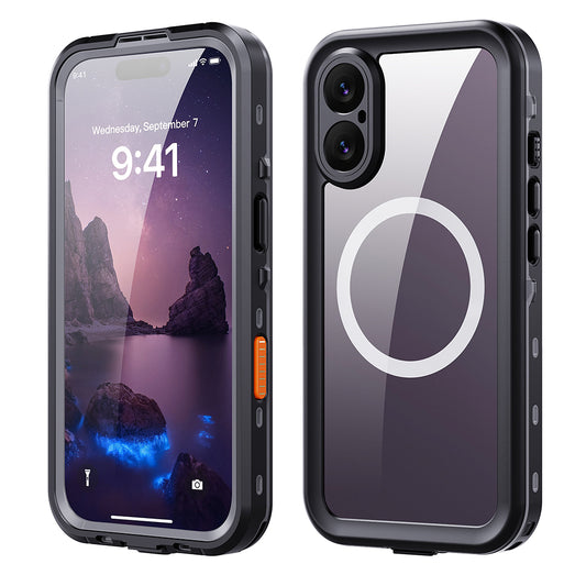 Waterproof Case for Apple iPhone 17, ShellBox, Black