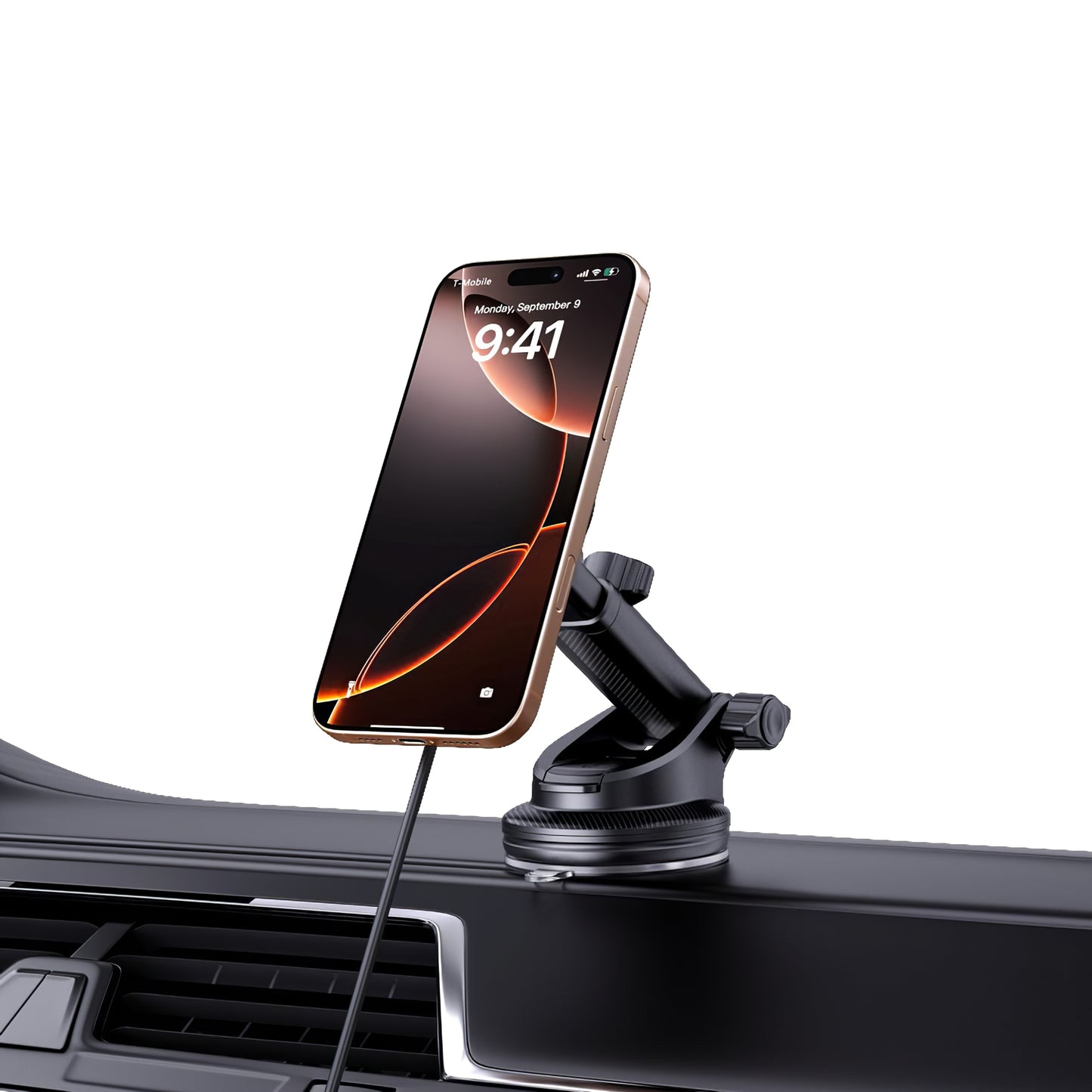 Wireless Car Charger Tech-Protect MM15W-V7 QI2, 15W, 1.67A, Black