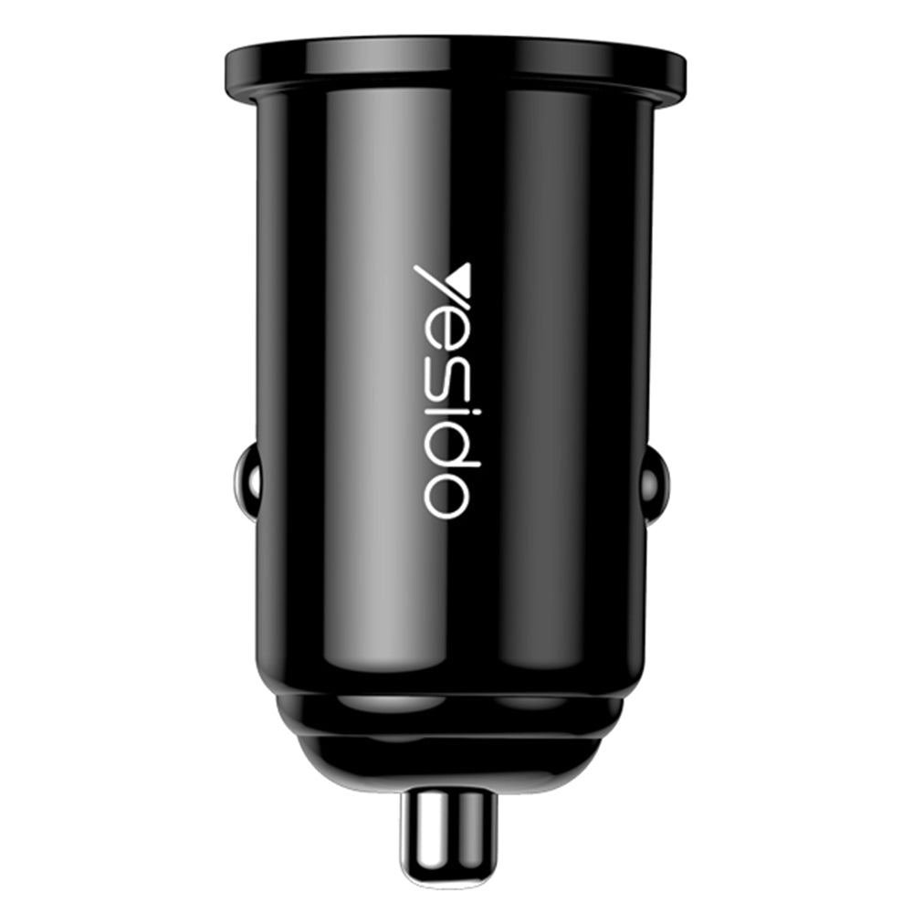 Yesido Y38 Car Charger, 18W, 3A, 1 x USB-A, Black