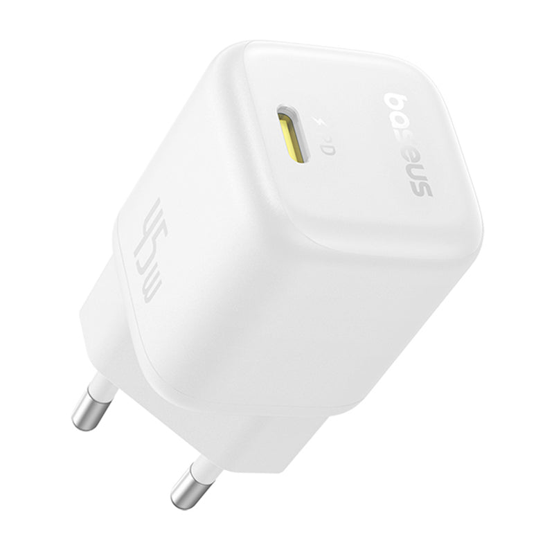 Baseus PicoGo Network Charger, 45W, 3A, 1 x USB-C, White P10176800213-00