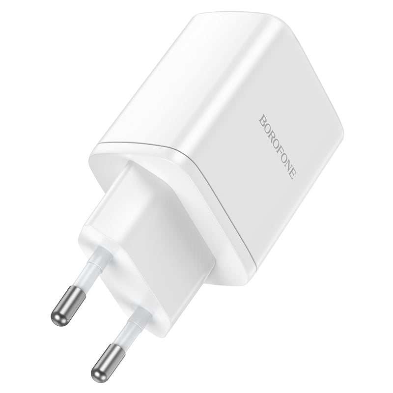 Network Charger Borofone BN9, 35W, 3A, 2 x USB-C, White