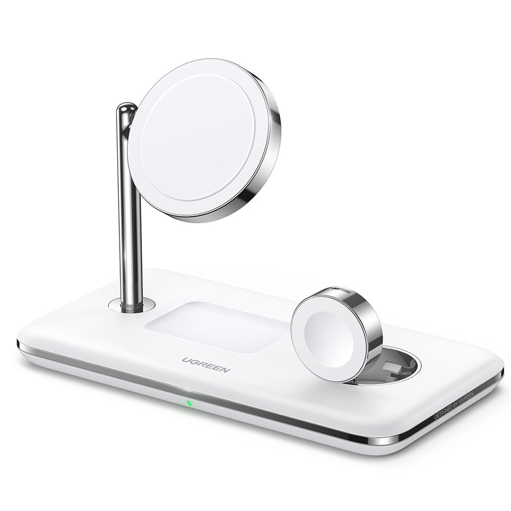 UGREEN CD278 3in1 Wireless Network Charger, 25W, 1.67A, White