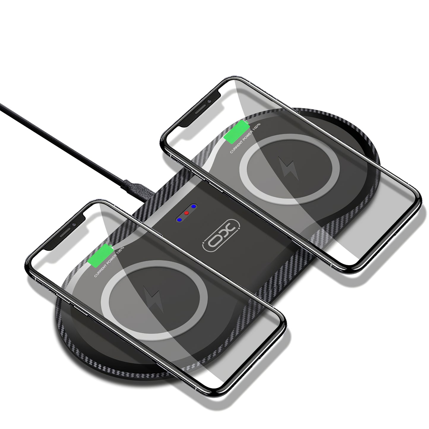 Wireless Network Charger XO Design WX026, 20W, 1.1A, Black