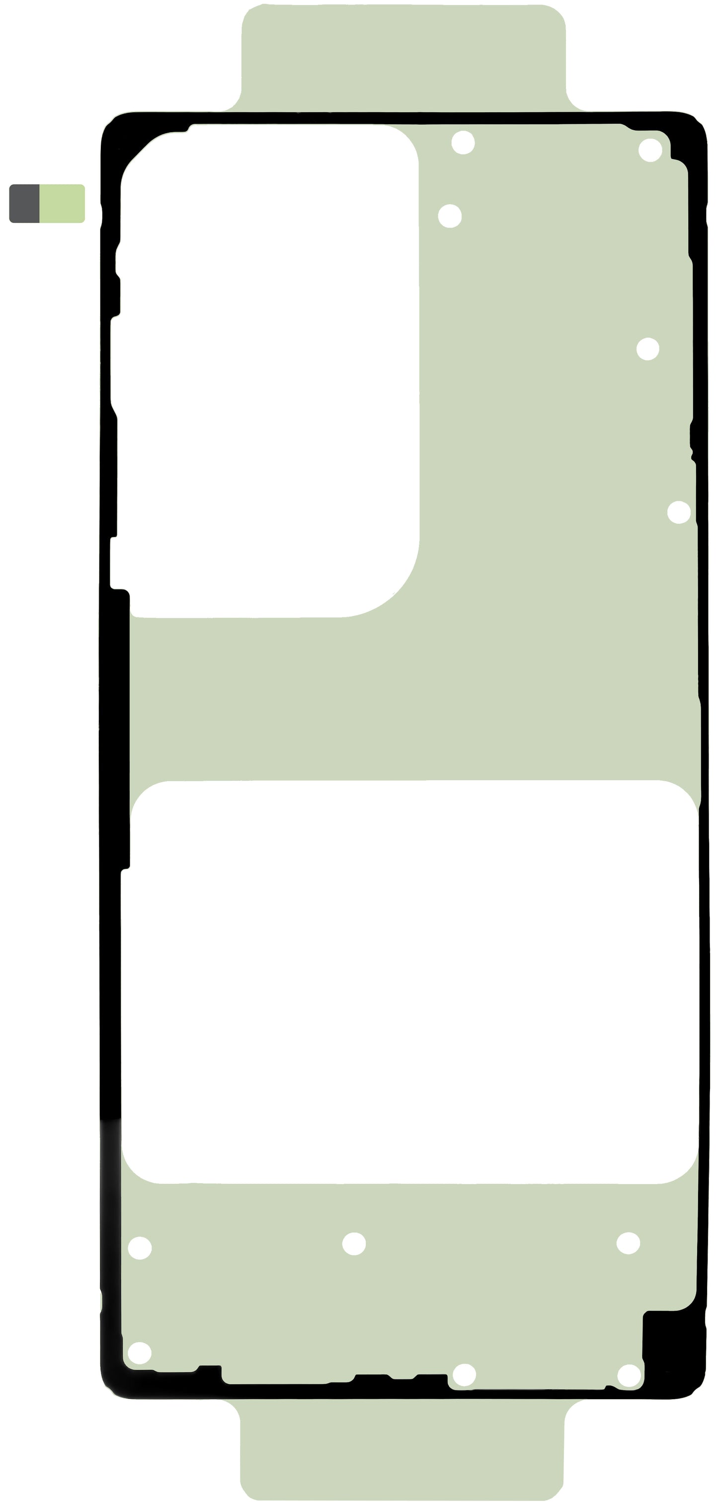 Battery Cover Adhesive Kit for Samsung Galaxy S25 Ultra S938, Service Pack GH82-36520A