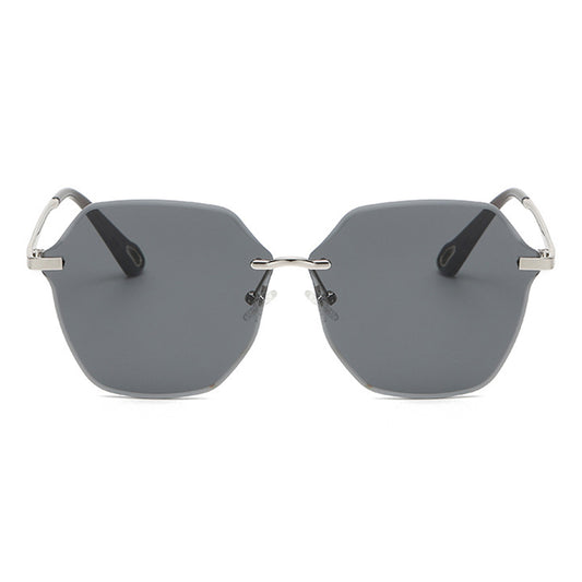 Techsuit 8195 Women's Sunglasses, Silver Gray