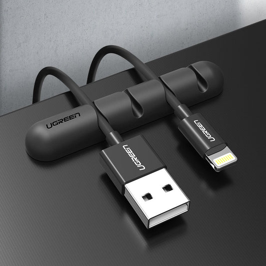 UGREEN Cable Organizer, Set of 2, Black