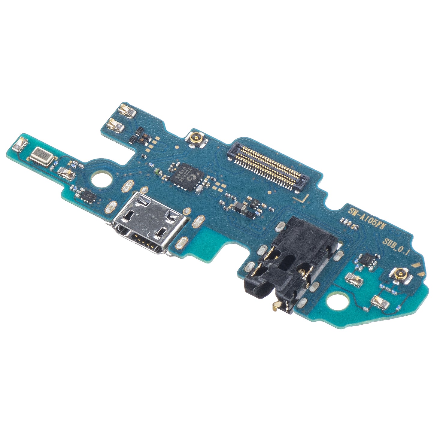 Samsung Galaxy A10 A105 Charging Connector - Audio - Microphone Board, SUB 0.1