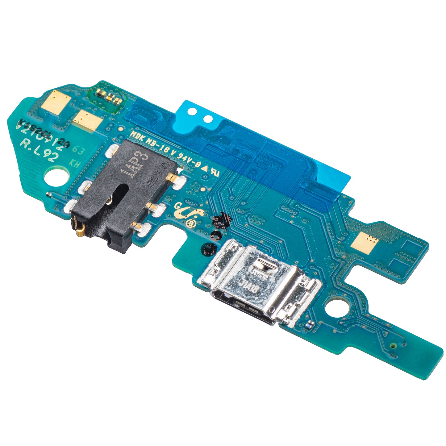 Charging Connector - Audio - Microphone Board Samsung Galaxy A10 A105, Sub 0.1, Service Pack GH96-12719A