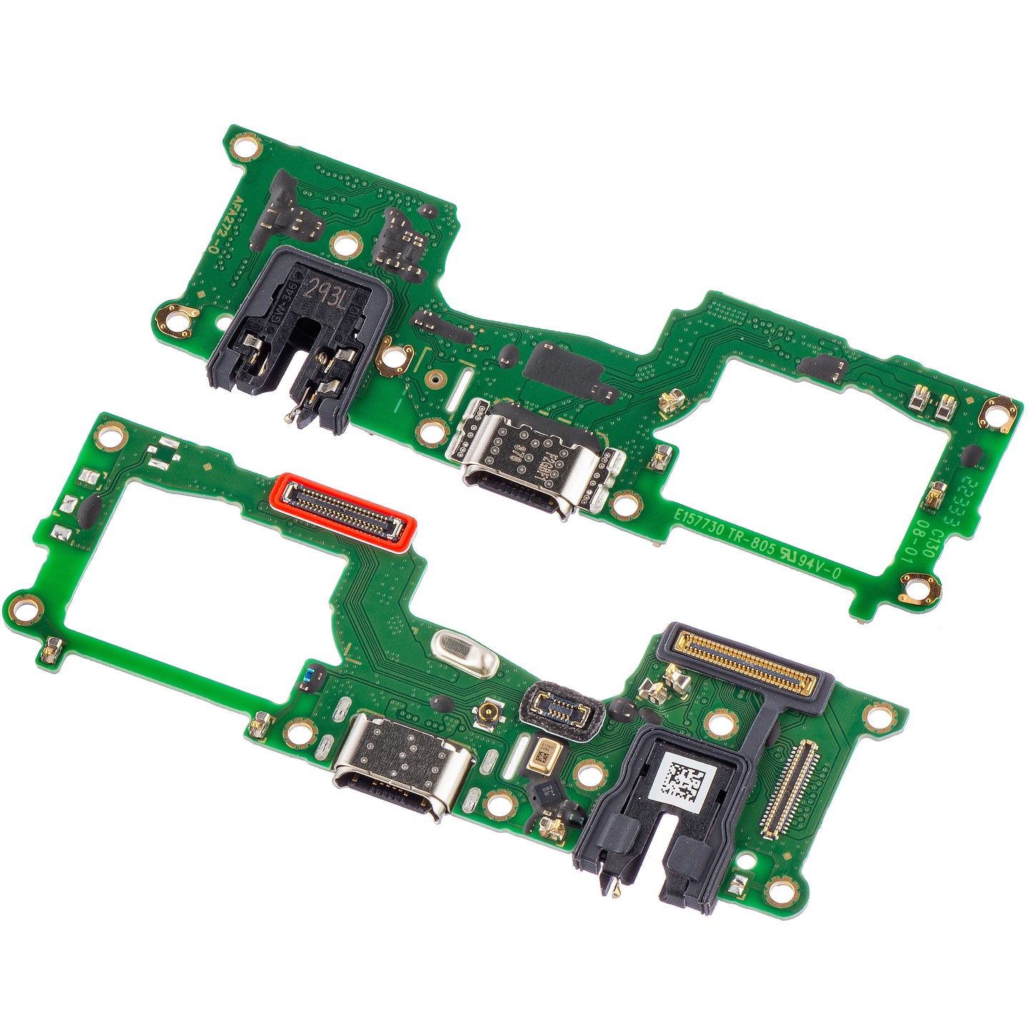 Board with Charging Connector - Audio - Microphone Realme 8, Service Pack 4970186