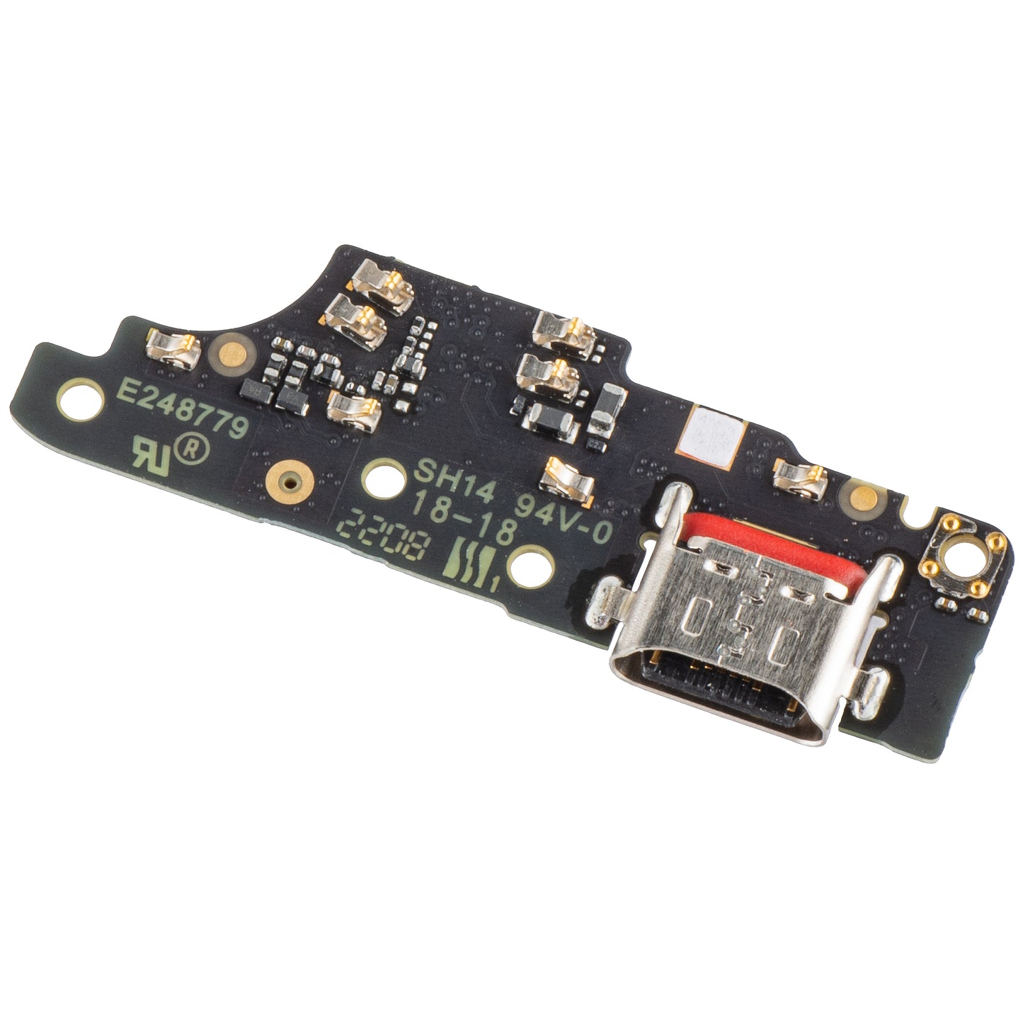 Plate with Charging Connector - Microphone Motorola Moto E32, Service Pack 5P68C20691