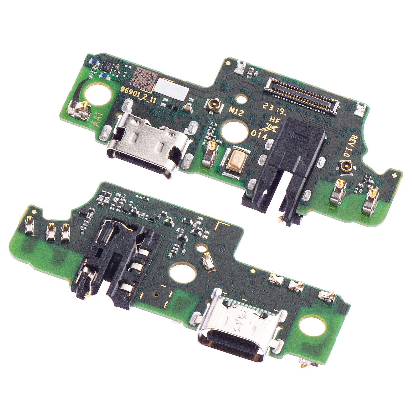 Charging Connector - Audio - Microphone Board for Samsung Galaxy A14 5G A146, European Version, Service Pack GH81-23265A