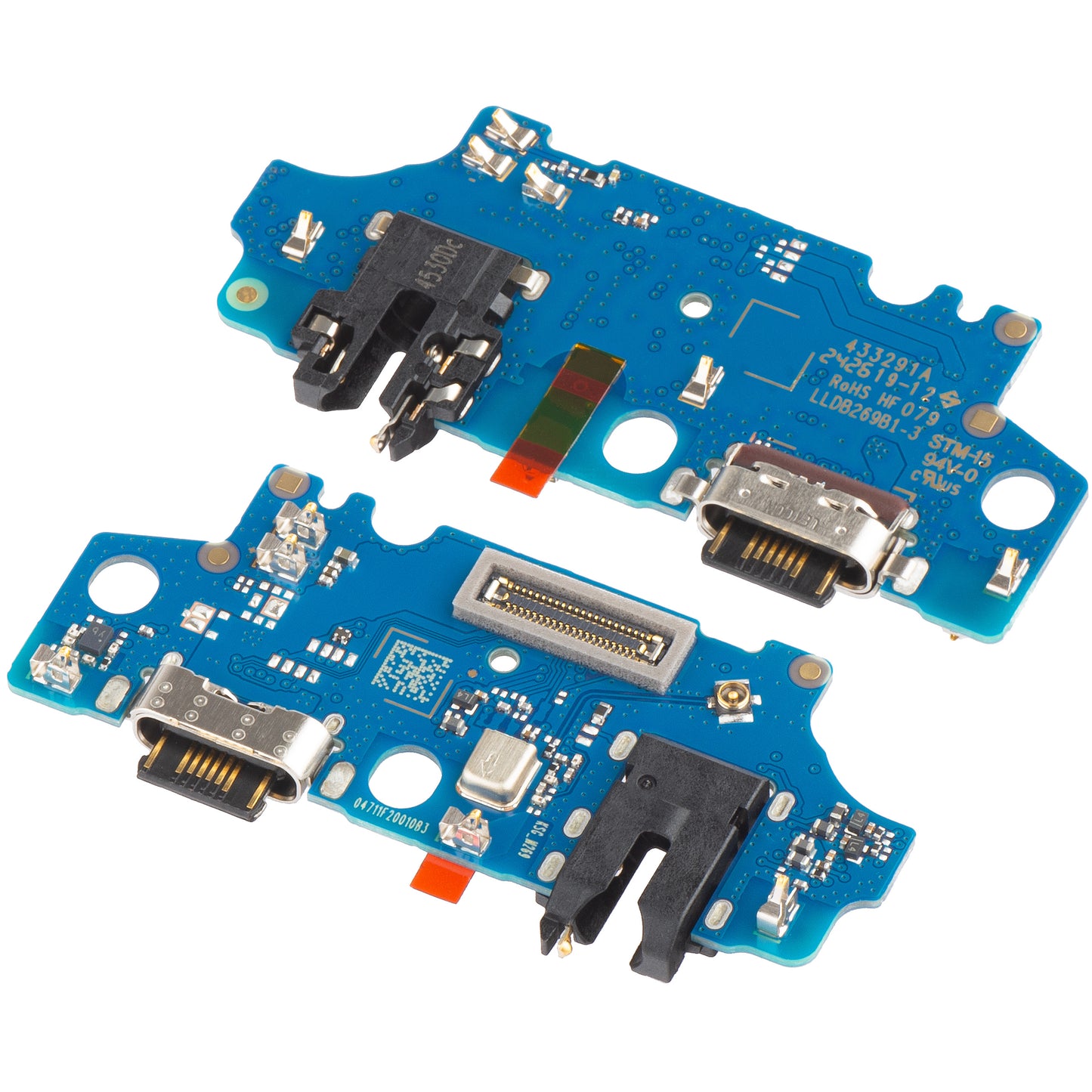 Charging Connector - Audio - Microphone Board for Samsung Galaxy A05s A057, Service Pack GH81-24366A
