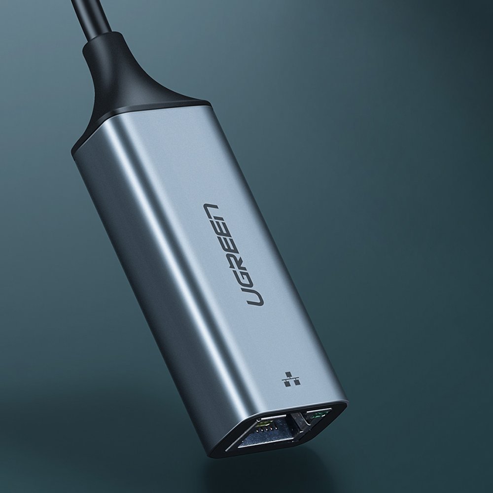 Network Card UGREEN CM199, RJ45, USB-C, Gray