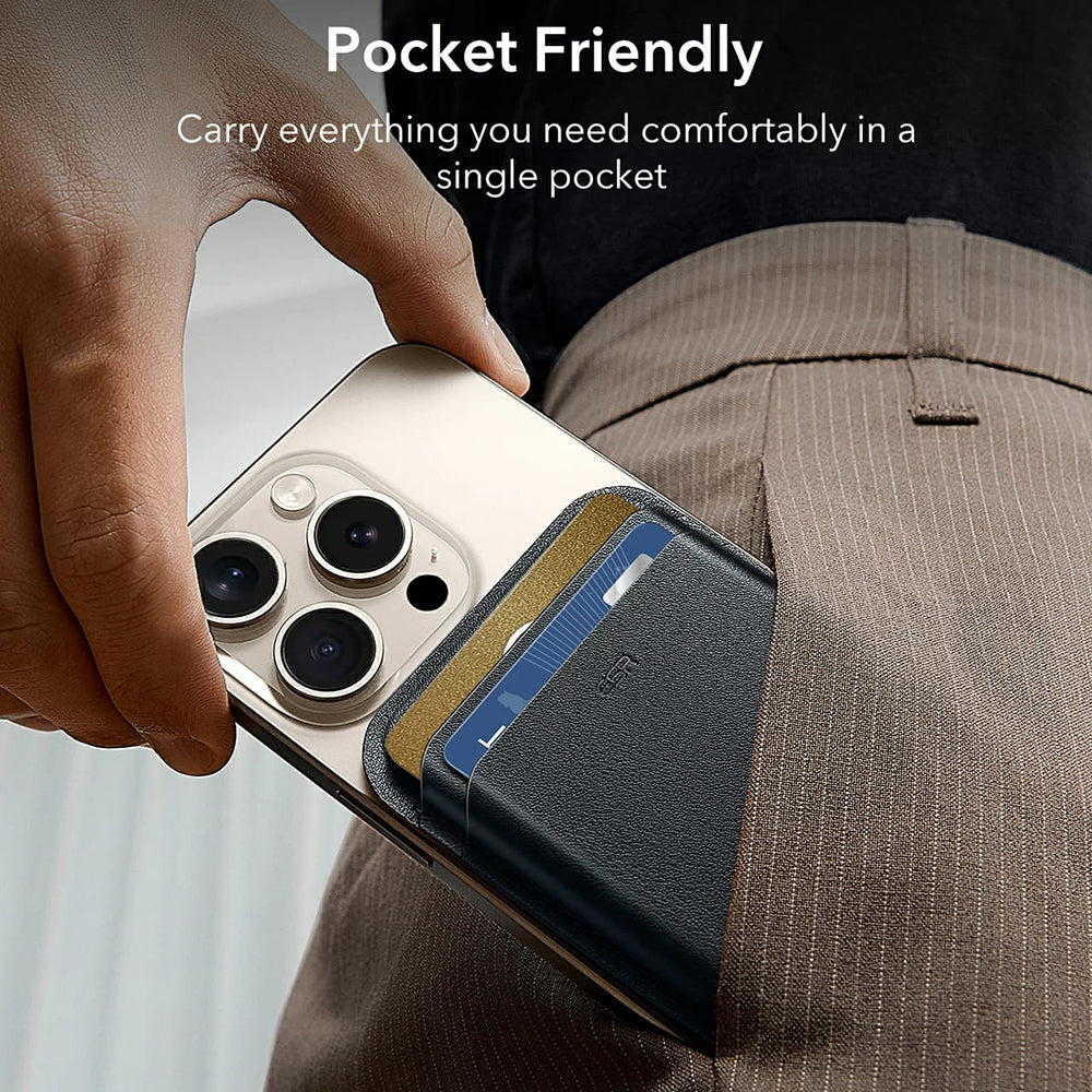 Magsafe Wallet, ESR, Boost, Black