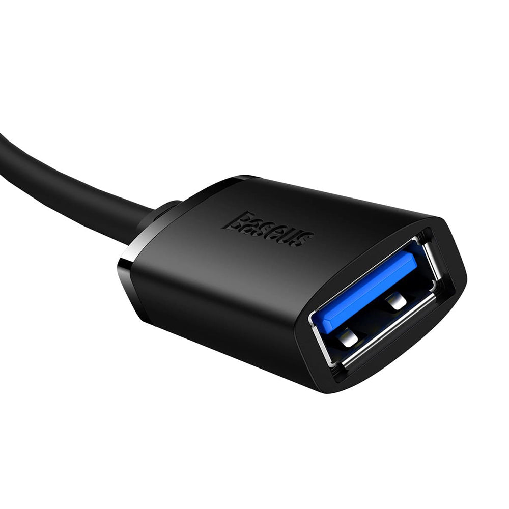 Baseus AirJoy Series USB 3.0 Extension Cable, 3m, Black B00631103111-04