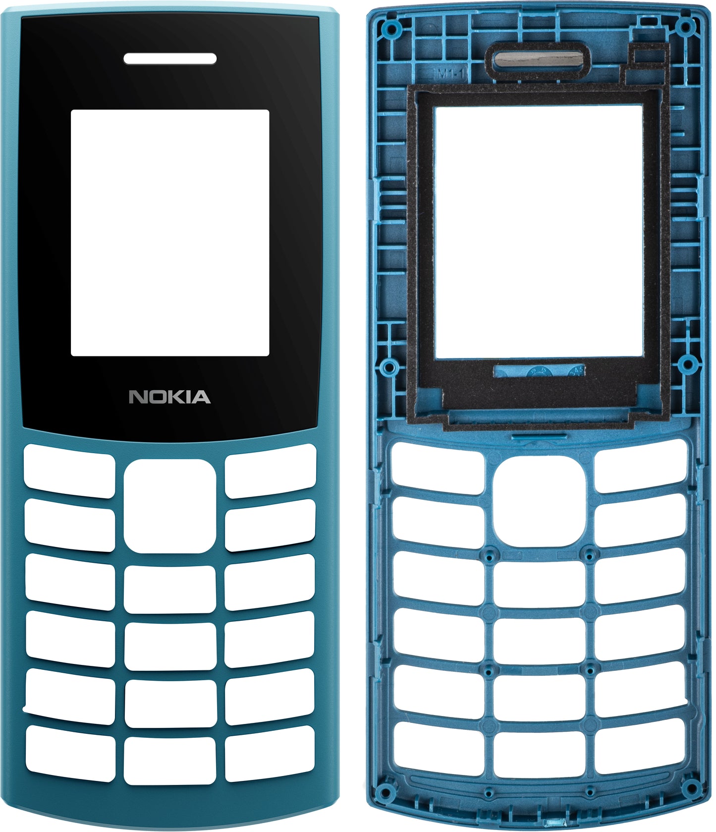Nokia 105 4G (2023) Display Frame, Blue, Service Pack 5001000476SH0