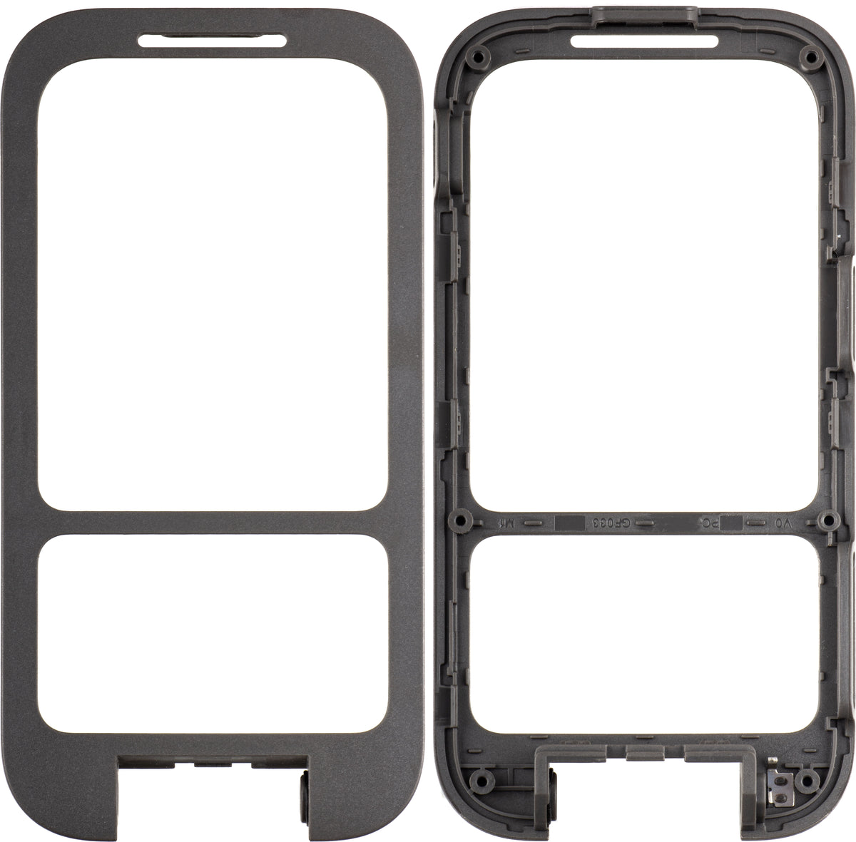 HMD 2660 Flip Keyboard Frame, Black, Service Pack 5001000496SH0