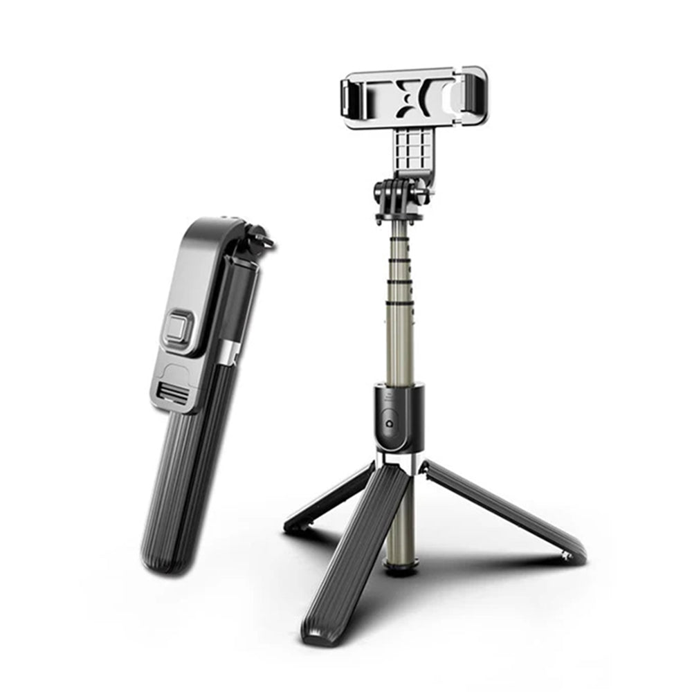 Selfie Stick Bluetooth Techsuit L03, Universal, Black