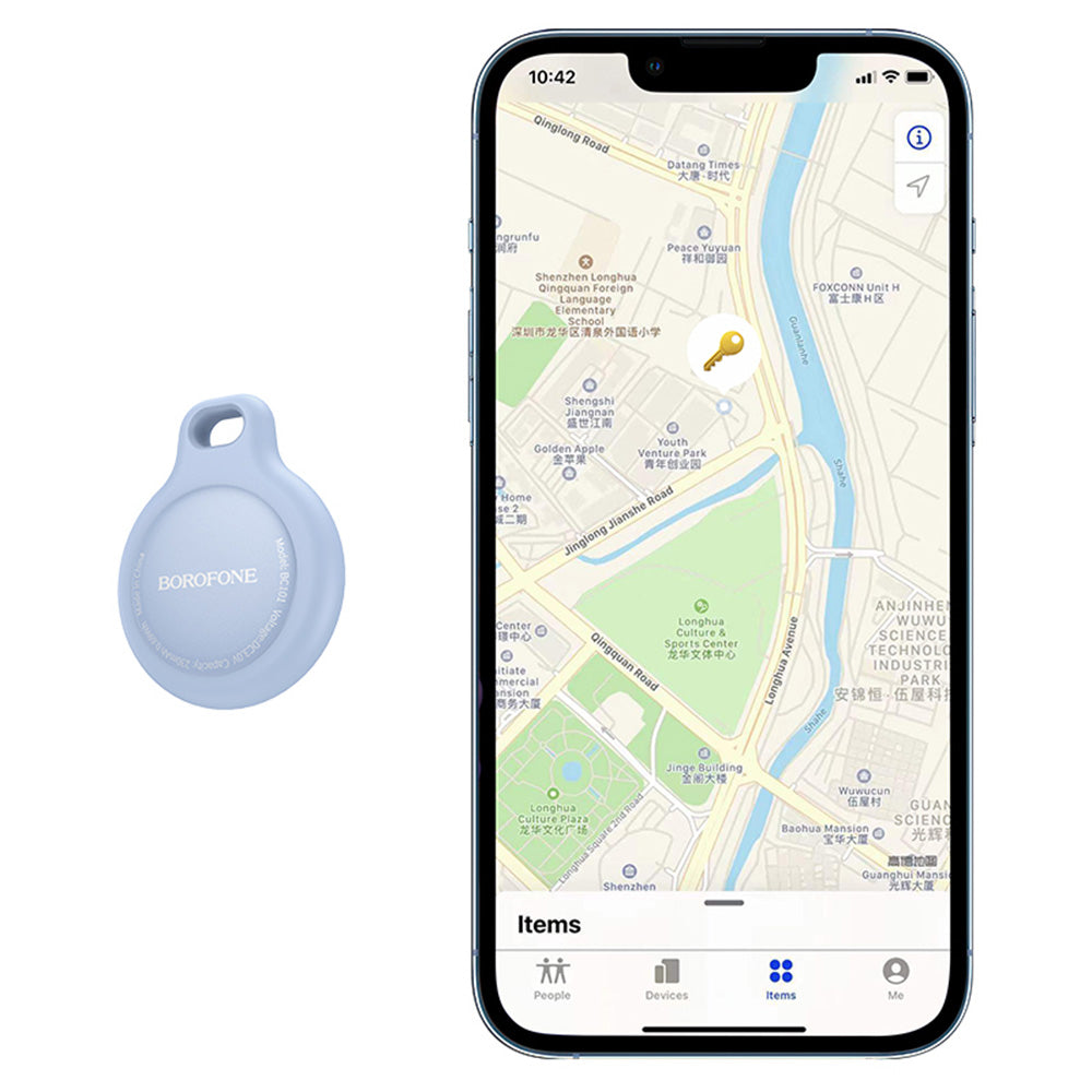 SmartTag Borofone BC101 Exquisite for iOS Series, Black