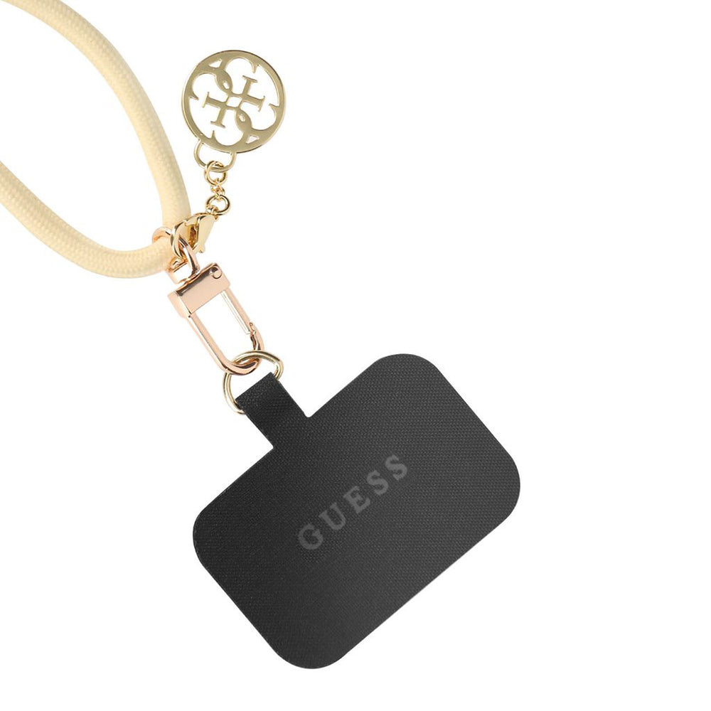 Guess CBDY 4G Charm Phone Lanyard, Black
