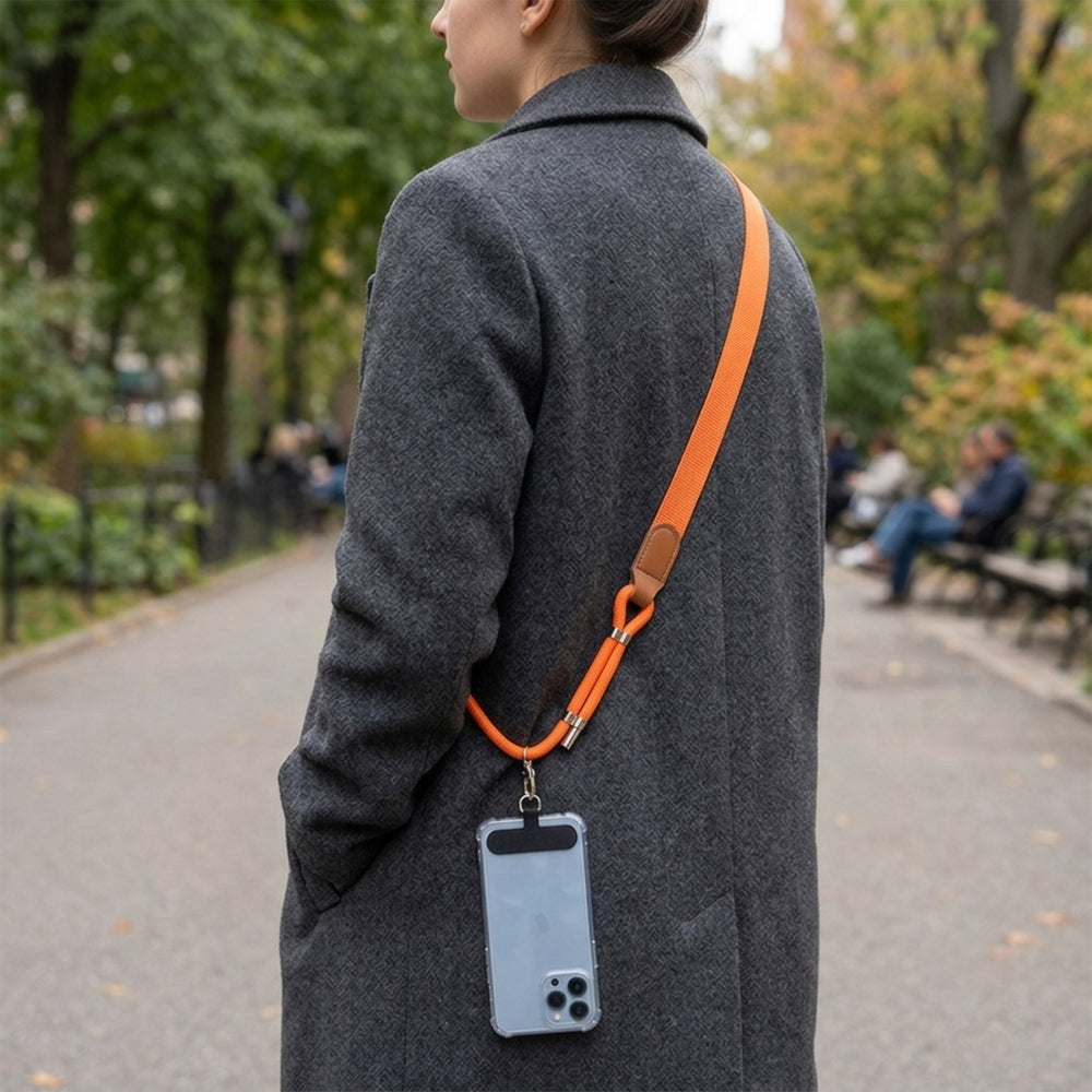 Techsuit UrbanLoop TLN2C Phone Lanyard, Cream