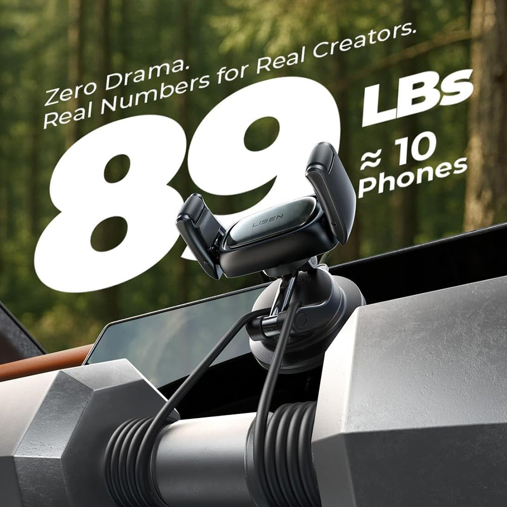Lisen Car Mount A609, 4inch - 7 inch, Black YL0225120003