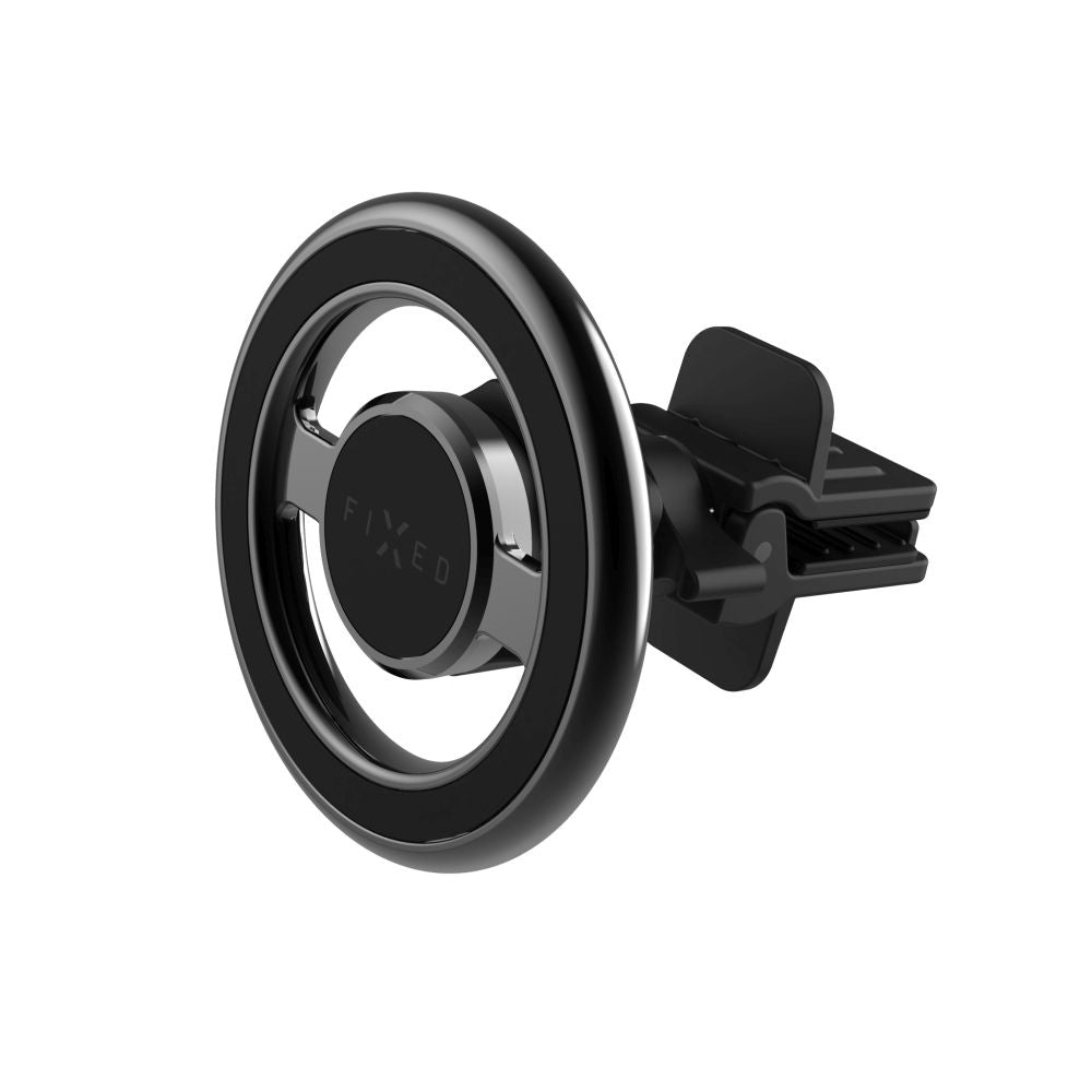Magnetic Fixed Vent Car Holder, Universal, Black