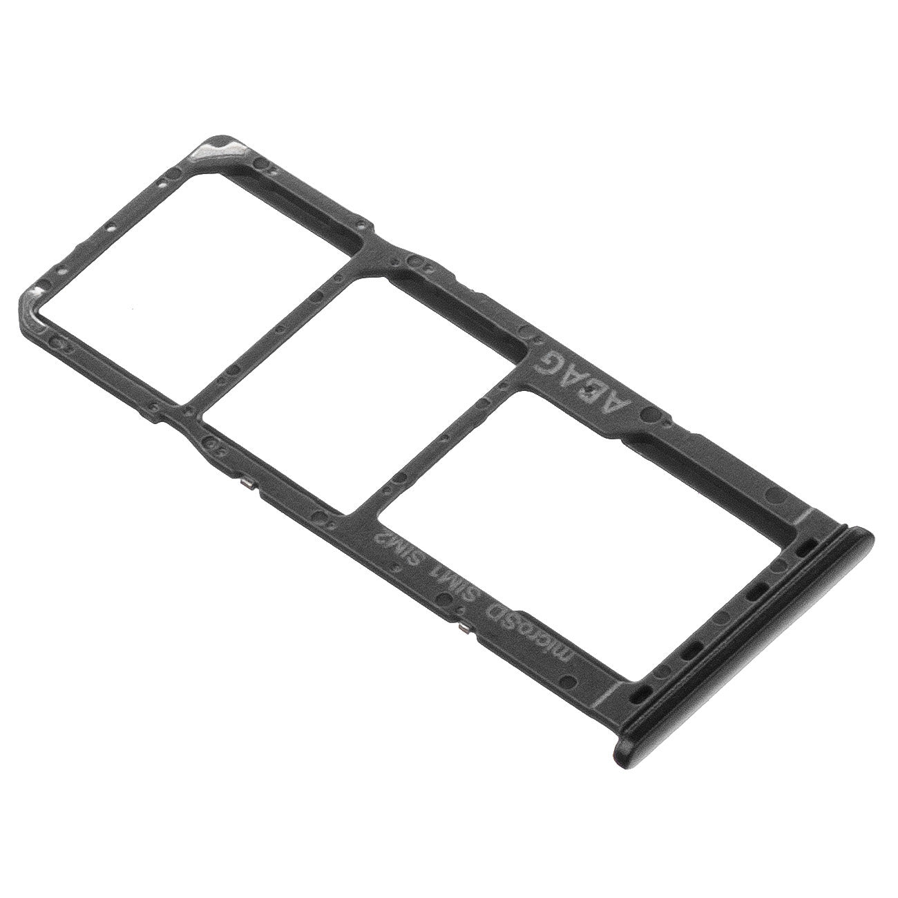 SIM holder - Samsung Galaxy A21s A217 SIM Card, Black, Service Pack GH98-45392A