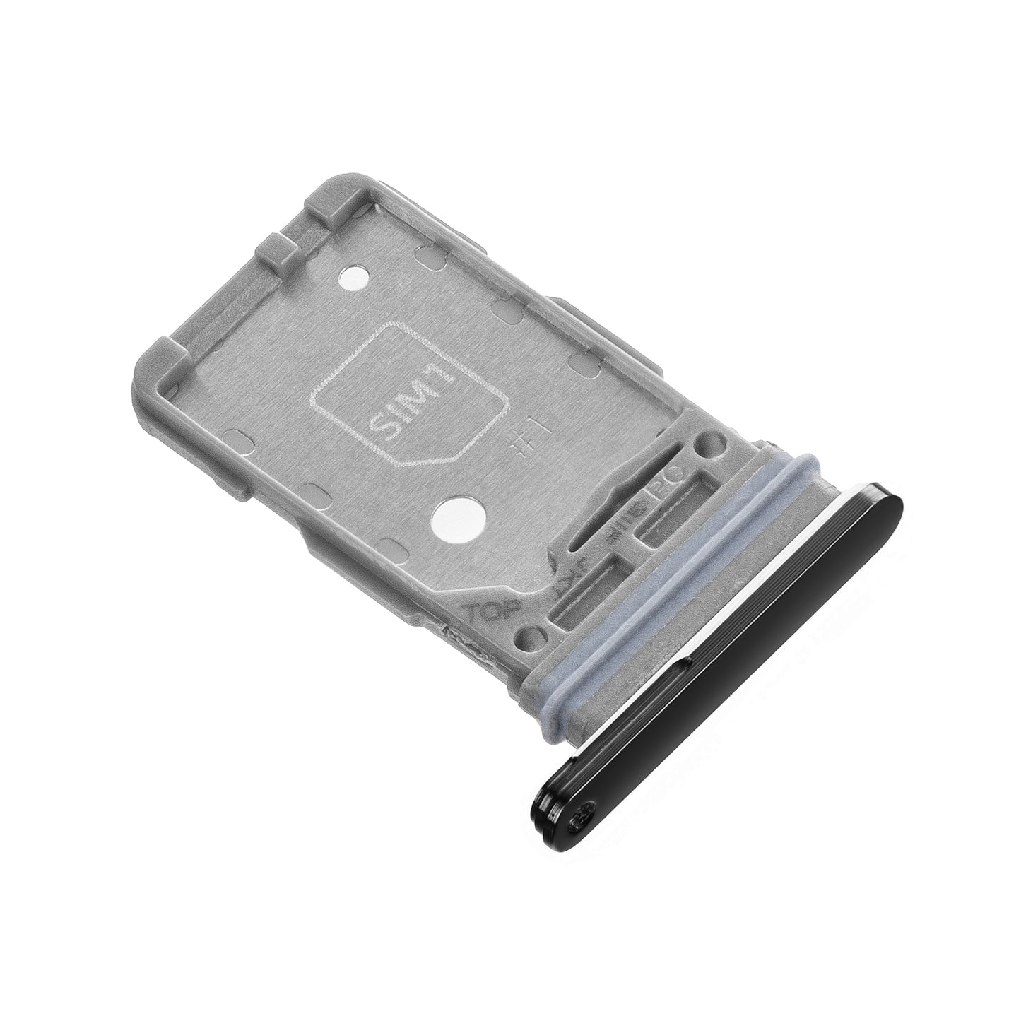 SIM Card Holder for Samsung Galaxy S21 5G G991 / S21+ 5G G996, Dual SIM, Black
