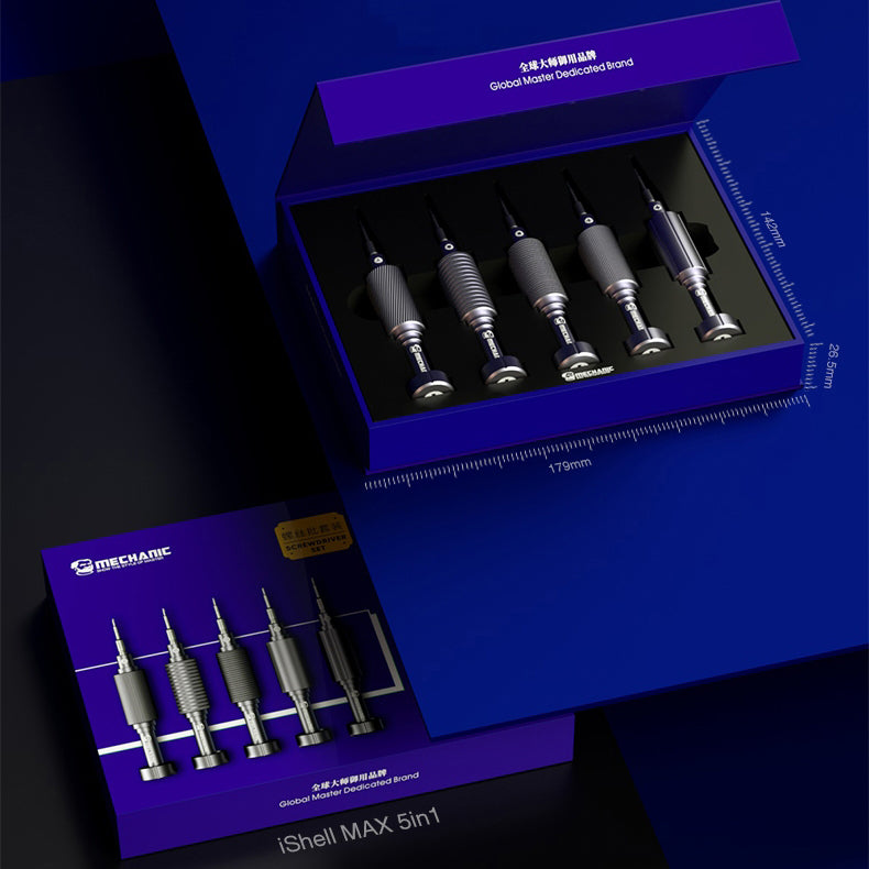 Mechanic Mortar Mini iShell Screwdriver, 5in1