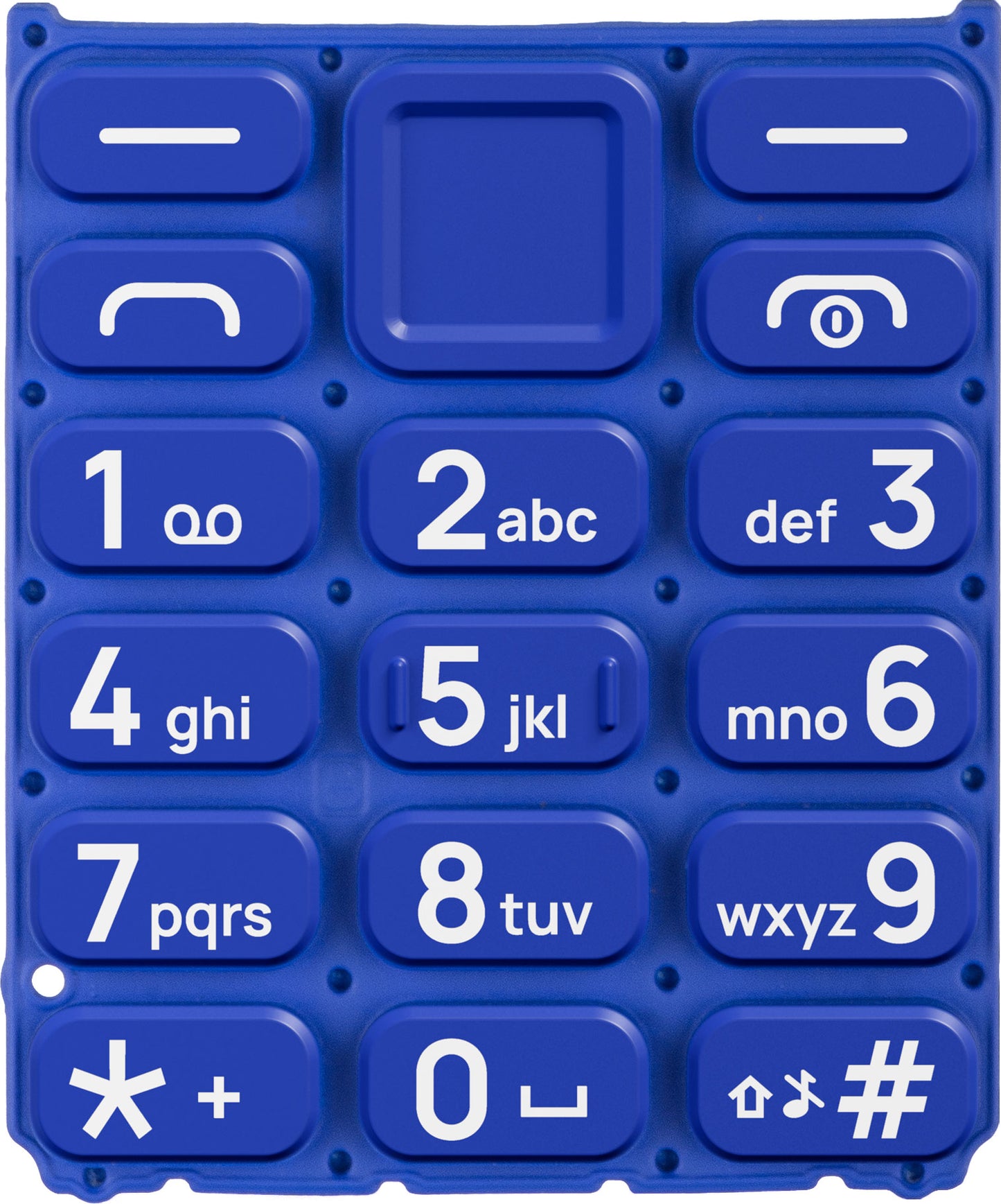Latin Keypad for HMD 105 / Nokia 105 (2024), Blue