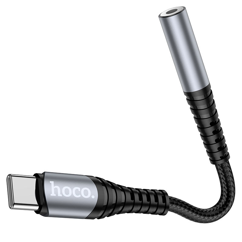 USB-C Audio Adapter - 3.5mm HOCO LS33, Gray