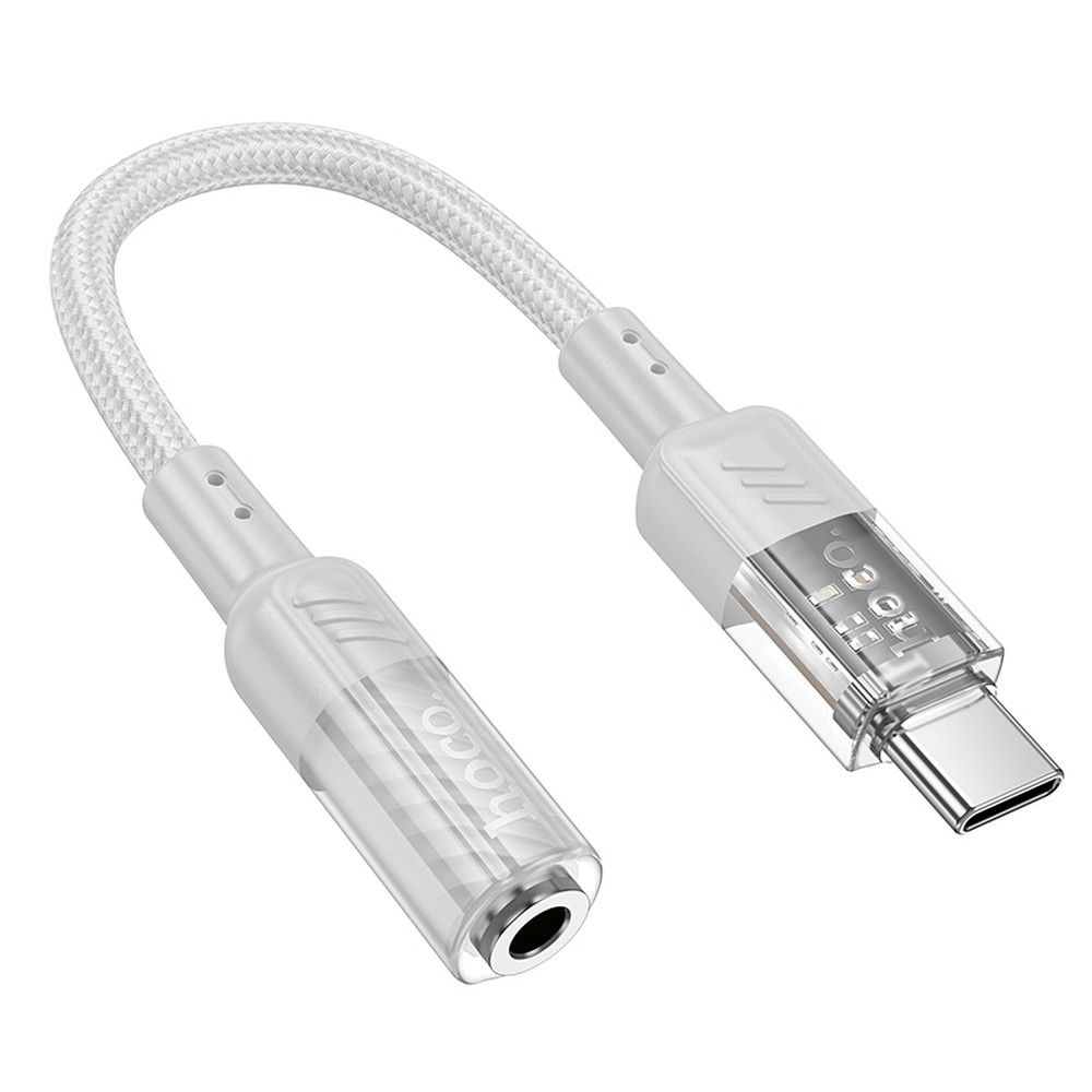 Audio Adapter USB-C - 3.5mm HOCO LS37, Grey 